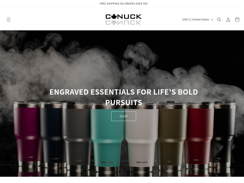 Canuck website preview